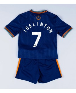 Günstige Newcastle United Joelinton #7 3rd trikot Kinder 2025-26 Kurzarm (+ Kurze Hosen)